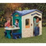 Vaikiškas žaidimų namelis su staliuku, suolais ir durų skambučiu | Picnic | Little Tikes 174117